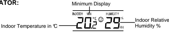 LA CROSSE TECHNOLOGY WS7018 - INDICATOR: - 1