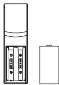 LA CROSSE TECHNOLOGY WS7394 - HOW TO INSTALL AND REPLACE BATTERIES IN THE TEMPERATURE TRANSMITTER - 1