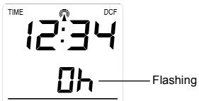 LA CROSSE TECHNOLOGY WS7394 - TIME ZONE SETTING: - 1