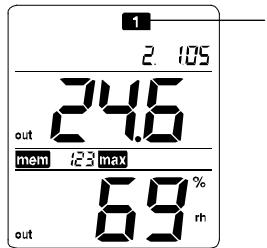 LA CROSSE TECHNOLOGY WS8610 - CHANNELS): - 1