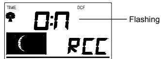LA CROSSE TECHNOLOGY WS9032 - TIME RECEPTION ON/OFF SETTING: - 1
