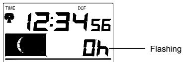 LA CROSSE TECHNOLOGY WS9032 - TIME ZONE SETTING: - 1