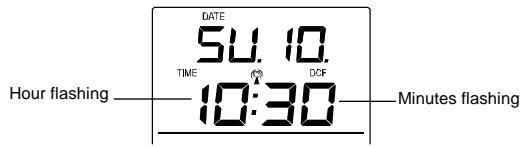 LA CROSSE TECHNOLOGY WS9039 - MANUAL TIME SETTING: - 1
