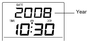 LA CROSSE TECHNOLOGY WS9039 - CALENDAR SETTING: - 2
