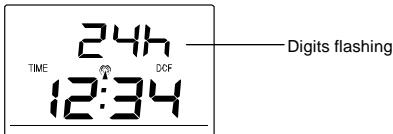 LA CROSSE TECHNOLOGY WS9039 - 12/24-HOUR FORMAT SETTING: - 1