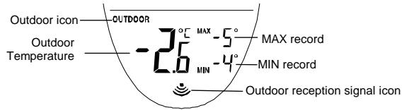 LA CROSSE TECHNOLOGY WS9131 - OUTDOOR TEMPERATURE AND MIN/MAX RECORDS - 1