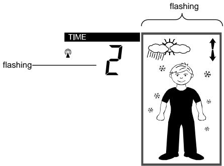 LA CROSSE TECHNOLOGY WS9611 - WEATHER FORECASTING ICON SENSITIVITY SETTING - 1