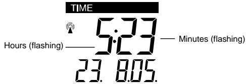 LA CROSSE TECHNOLOGY WS9711 - MANUAL TIME SETTING - 1