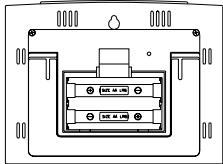 LA CROSSE TECHNOLOGY WS9711 - INSTALL AND REPLACE BATTERIES IN THE WEATHER STATION - 1