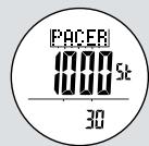 LA CROSSE TECHNOLOGY WTXG59 - Pacer Mode - Setting the Pacer value - 1