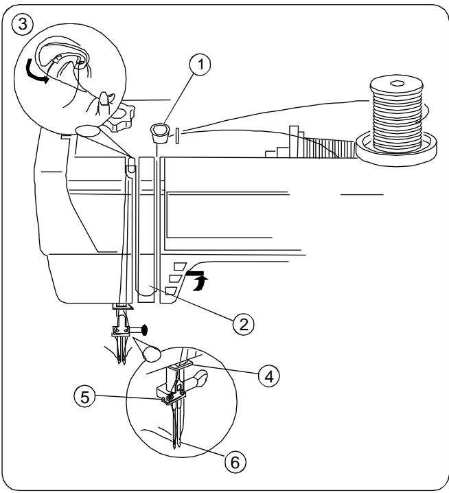ELNA 6001 - Rolled Hem (optional foot) - 2
