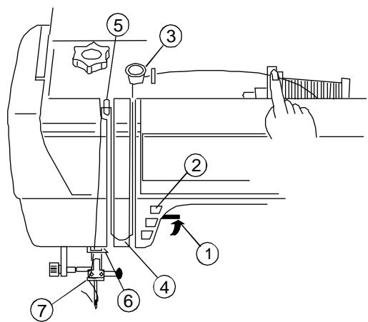 ELNA 6001 - Inserting the Bobbin - 1
