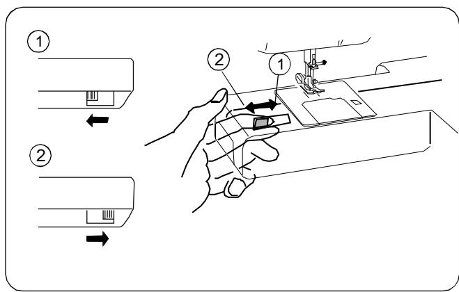 ELNA 6001 - Using the Fine Adjustment Dial - 1