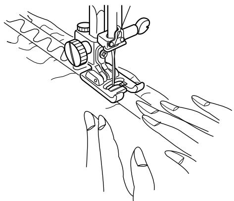 ELNA 7200 - Mending a Tear - 3
