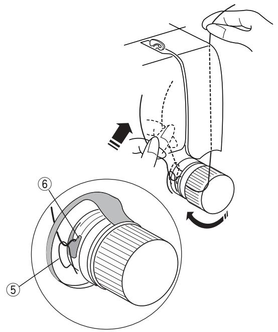 ELNA 7200 - Threading the Machine - 4