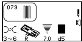 ELNA 7200 - Reset Bartack Size - 1