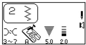ELNA 7200 - Adjusting Stitch Width and Length - 1