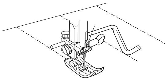 ELNA 7200 - Optional: Attach Quilt Guide - 3