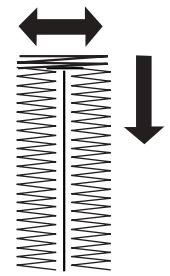 ELNA 7200 - DO NOT pull down the buttonhole lever. - 3