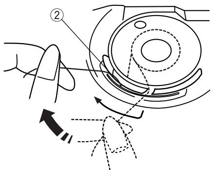 ELNA 7200 - Winding a Bobbin - 8