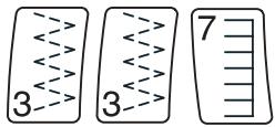 ELNA 7200 - Reset Combined Sequence to Beginning of Incomplete Stitch - 13