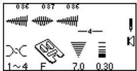 ELNA 7200 - How to Add Stitches - 20