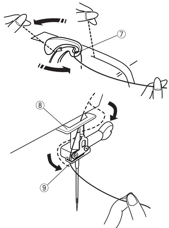 ELNA 7200 - Threading the Machine - 5