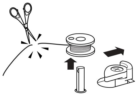 ELNA 7200 - Winding a Bobbin - 5