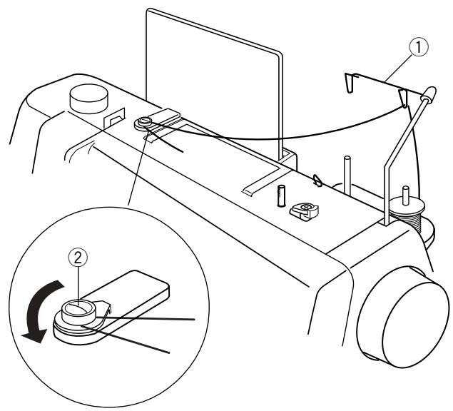 ELNA 7200 - Winding a Bobbin - 1