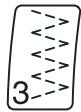 ELNA 7200 - Memory Auto Thread Cut Key - 1