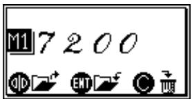 ELNA 7200 - Deleting an Individual Memory - 2