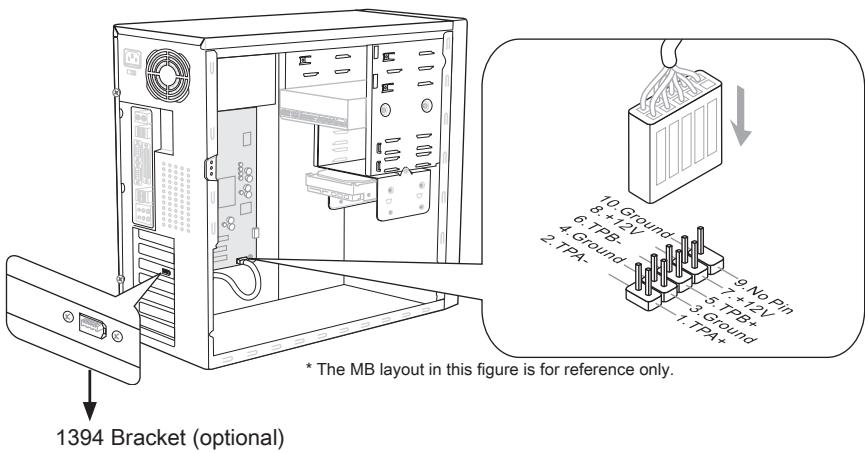 MSI G52-75991XR - IEEE 1394 Connector: J1394_1 - 1
