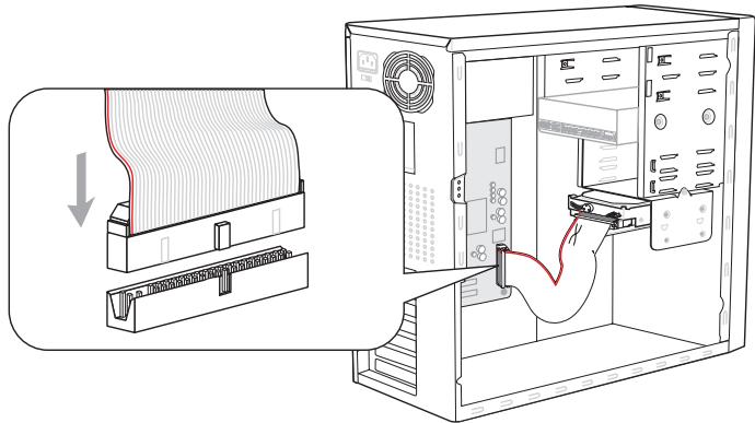 MSI G52-75991XR - Anschluss des Diskettenlaufwerks: FDD1 - 1