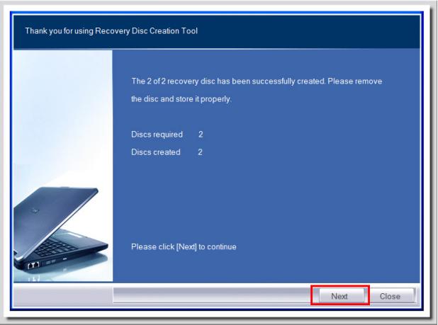 MSI MS-AA16 V1.X - CREATING SYSTEM RECOVERY DISK - 11