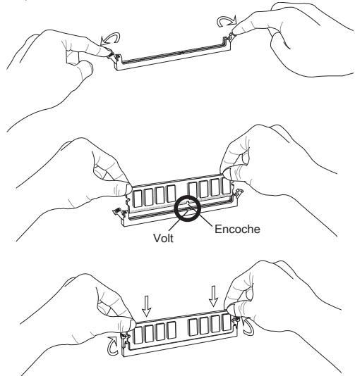 MSI NF725-C35 - Installation des Modules de Mémoire - 1