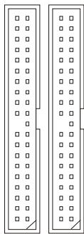 MSI RX480 NEO2 - ATA133 Hard Disk Connectors: IDE1 & IDE2 - 1