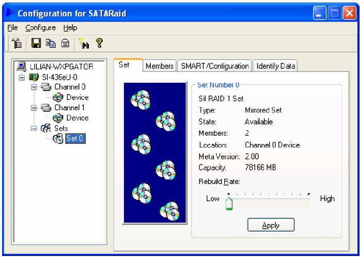 MSI RX480 NEO2 - A RAID 1 Set Monitoring Example - 3