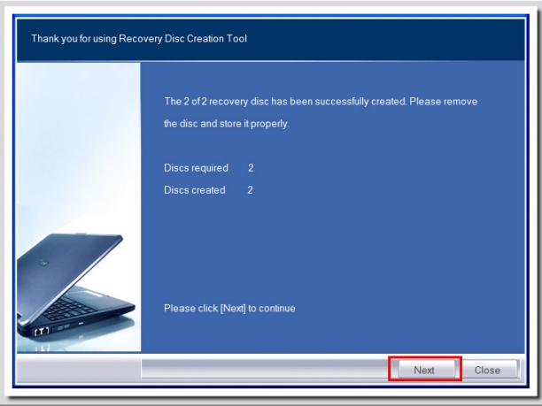 MSI WIND TOP AP2000 - CREATING SYSTEM RECOVERY DISK - 11