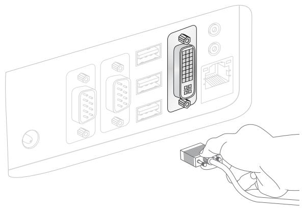 MSI WIND TOP AP2000 - Connecting DVI-I Devices (Optional) - 1