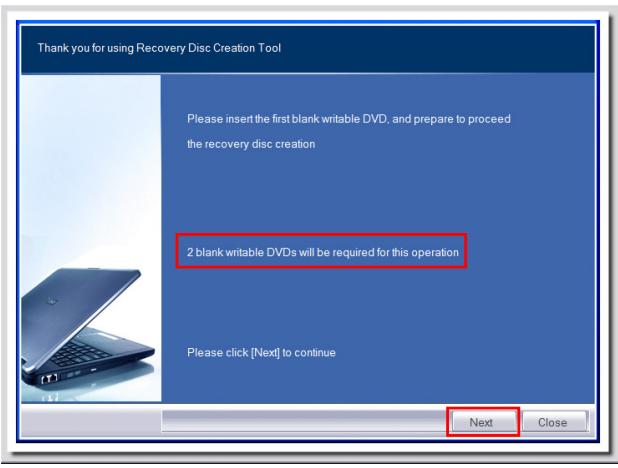 MSI WIND TOP AP2000 - CREATING SYSTEM RECOVERY DISK - 7