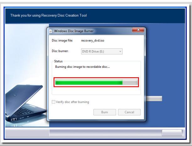 MSI WIND TOP AP2000 - CREATING SYSTEM RECOVERY DISK - 9