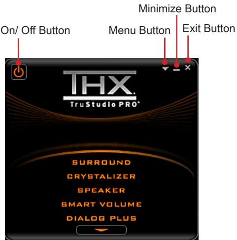MSI MS-AC22 - Using the THX TruStudio PRO - 2