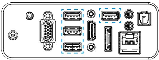 MSI MS-AC22 - Connecting the USB Devices - 1