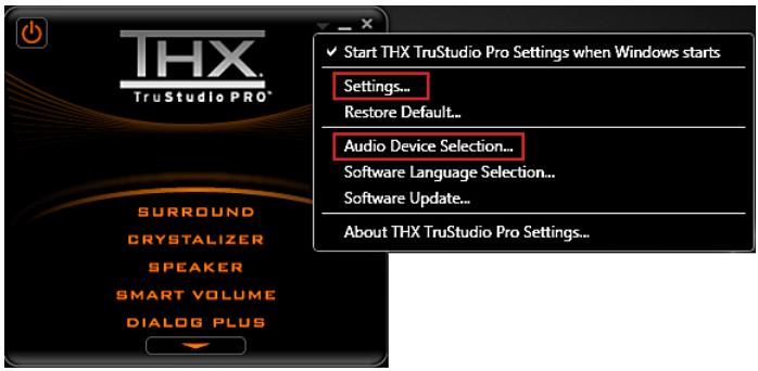 MSI MS-AC22 - Using the THX TruStudio PRO - 3