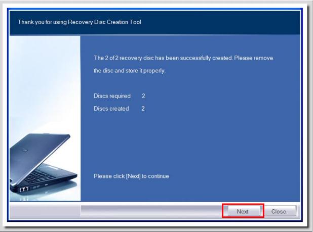 MSI MS-AC22 - CREATING SYSTEM RECOVERY DISK - 10