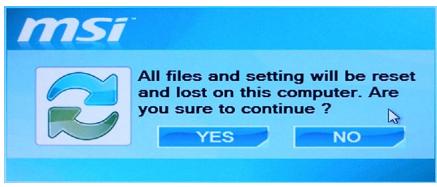 MSI MS-AC22 - Recovering the System with the Recovery Disks - 5