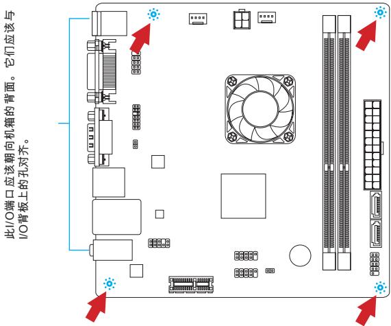 MSI C847IS-P33, C847MS-E33 - 螺丝孔 - 1