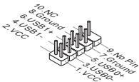 MSI C847IS-P33, C847MS-E33 - JCOM1:串行端头接口 - 2