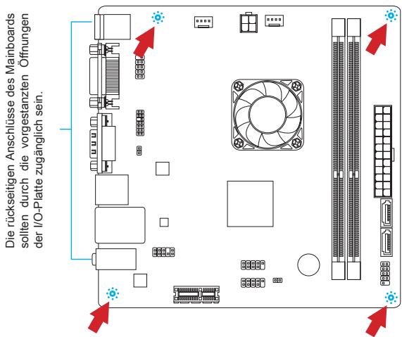 MSI C847IS-P33,  C847MS-E33 - Schraubenlocher für die Montage - 1