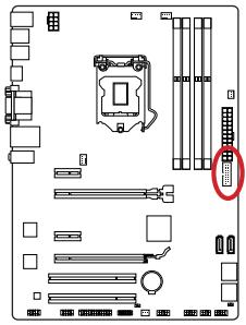 MSI H87M-G43 - JUSB3: USB 3.0 Erweiterungsanschluss - 1